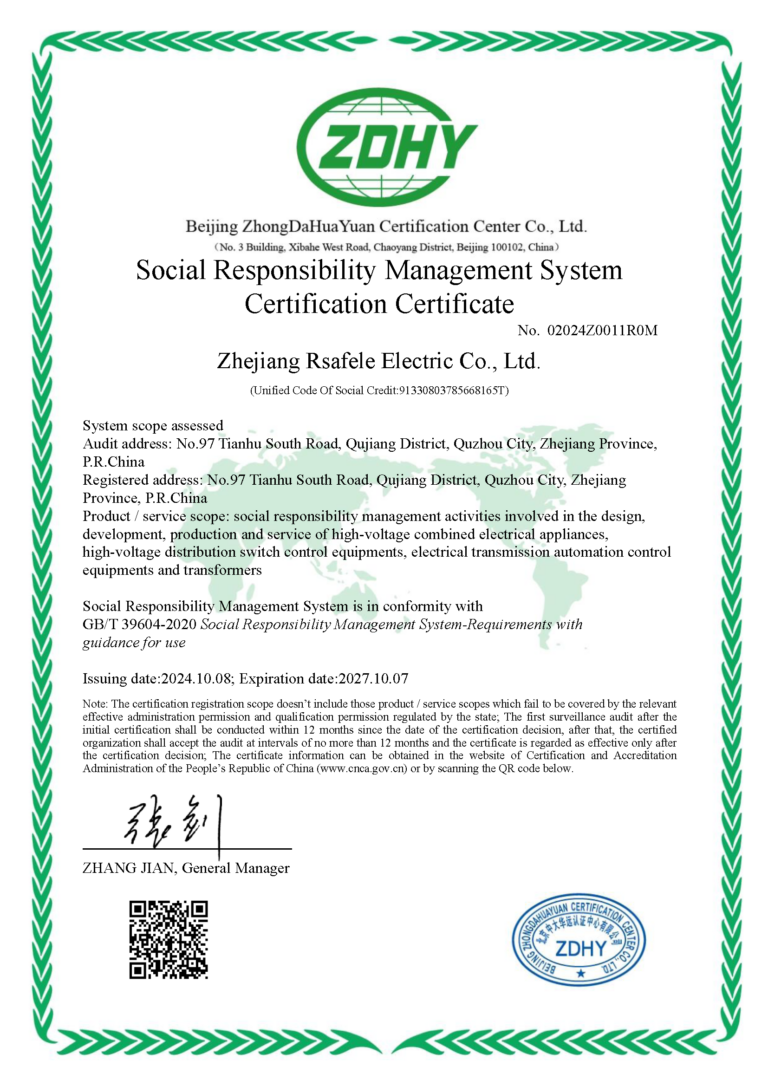 Social Responsibility Management System