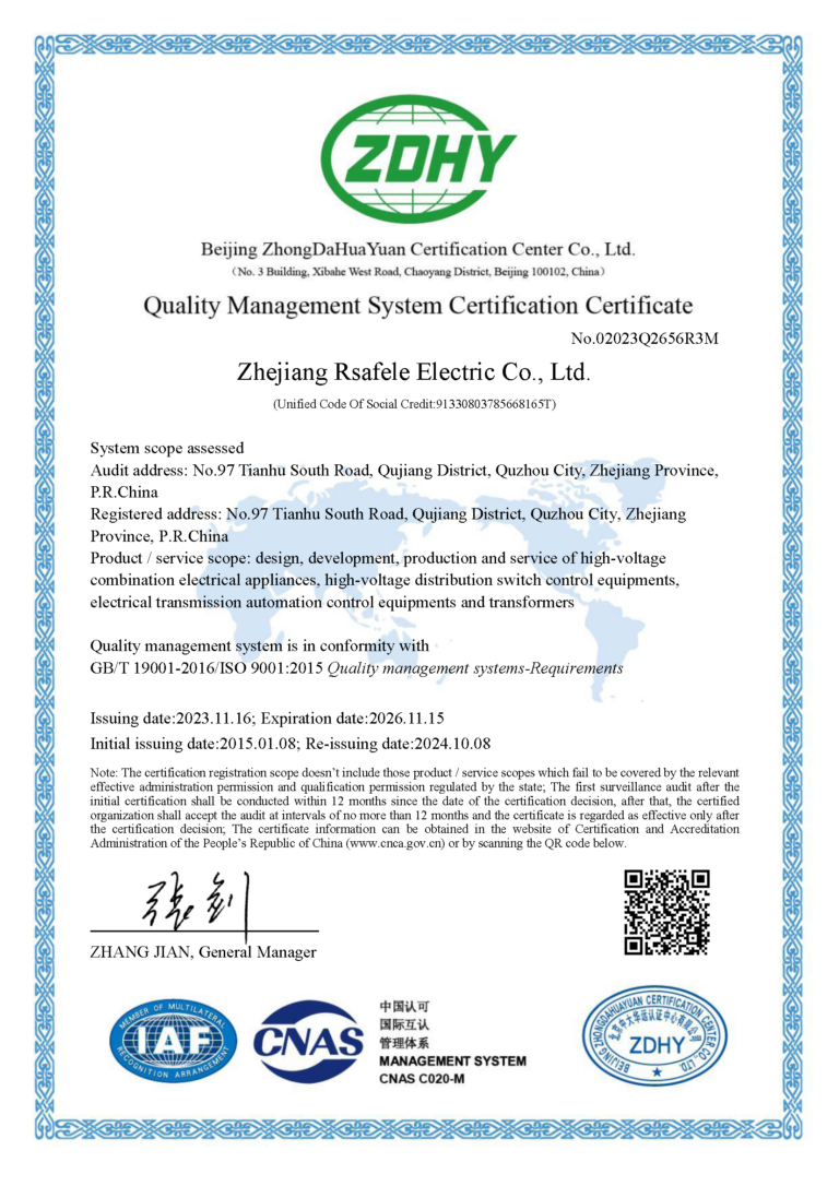 ISO 9001 Quality Management System